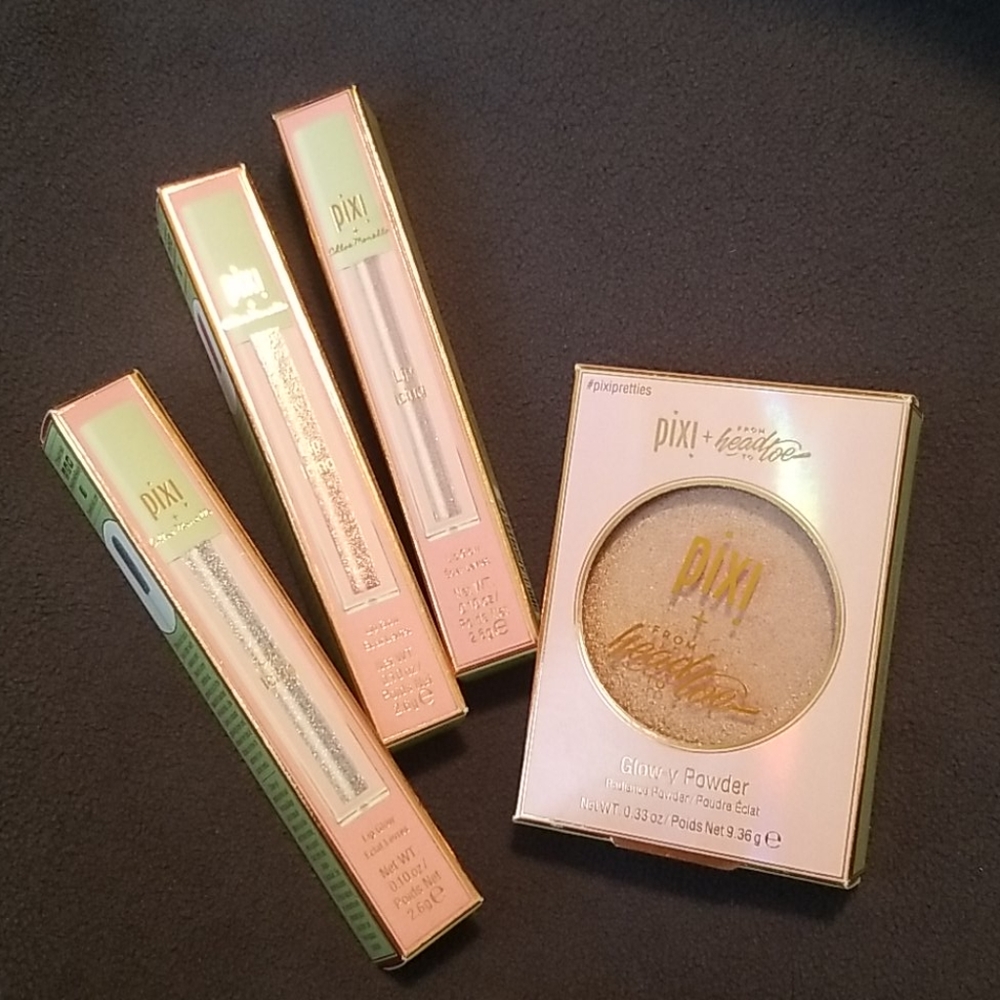 Pixi Beauty Products (face powder, lip icing)